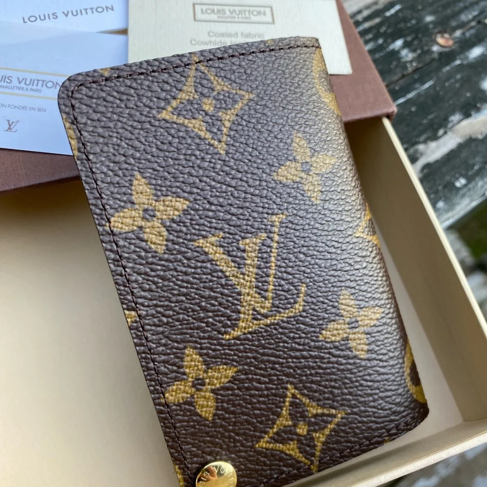 LOUIS VUITTON VINTAGE MONOGRAM PORTE CARTES BU0054 - Picture 3 of 8